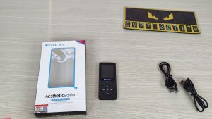 Bản 2026 Máy nghe nhạc lossless Ruizu X02 bộ nhớ 4Gb - Type C - Nghe nhạc xem phim xem ảnh Ebook... Tặng kèm tai nghe