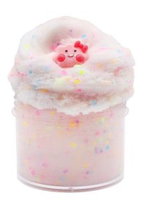 Adorable DIY Halloween Glow in the Dark Crystal Slime Cotton Silk Clay Toy Gift Kids Creative Educational Crafts Modeling Clay