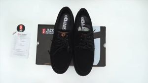 MAIKOR BLACK | ManNeedMe x Jack | Sepatu Sneakers Pria Casual
