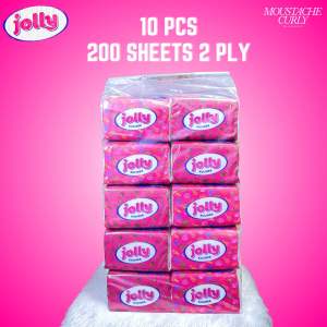 Tisu Kuliner / Tissue Jolly Pop Up 10 Pcs 200 Sheets 2 Ply