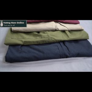 Quần túi hộp nam trung niên ống rộng lưng thun VNO55