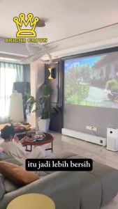 Bright Crown HEPA13 Air Purifier Lite Touch Display Pembersih Udara HEPA/Pemurnian Udara Untuk Tidur