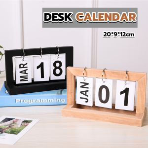 Desk Calendar: Creative Desktop Calendars Simple Style Room Decorations