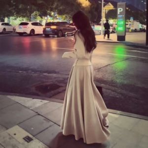 CHANGTONG | Elegant Stylish Sweater and Skirt Two-piece Set