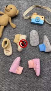 Prewalker Dabear uk Bayi / Sepatu Kain New Born Bayi 3-6 9-12 Bulan Kaos Kaki Import Baby Laki Laki Perempuan kiosbalitafawa