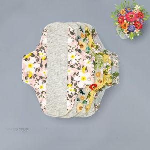 Antibacterial Graphene Pure Cotton Pad Breathable Washable Incontinence Underwear Pad Elderly Special Use Sanitary Napkin