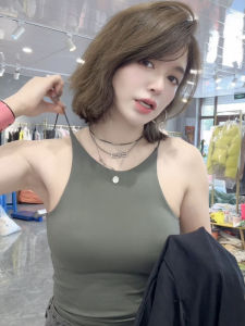 Mùa Hè 2024 Mới Thời Trang Miếng Lót Ngực Pháp Mỏng Phong Cách Nữ Đa Năng Liền Mạch Áo Bralette Bể Mặc Ngoài Trời