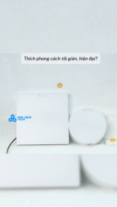 (Rạng Đông) Đèn Led ốp trần tròn/vuông đế nhựa viền mỏng LN29N 12W 18W 24W Ánh sáng tràn viền Trắng 6500K