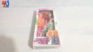 Mainan Boneka Ibu dan Anak Dengan Baju Pengganti