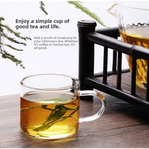 Glass Heat-Resistant Brewing Tea Pot With Strainer