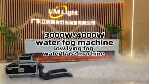 LM DMX/Remote control Water Base Smoke Machine for Wedding Party Stage low lying fog machine