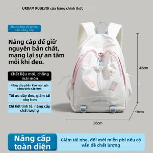 URCDN RDALVO | Balo Màu Sắc Nữ Tính Dung Lượng Lớn