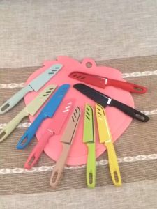 PISAU BUAH STAINLESS SARUNG / PISAU DAPUR MINI / PISAU SARUNG  TAJAM / PISAU KUPAS BUAT PEMOTONG SAYUR KNIFE FRUIT