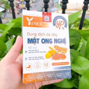 DUNG DỊCH DẠ DÀY MẬT ONG NGHỆ (15 gói) - Hỗ trợ giảm triệu chứng do viêm loét dạ dày tá tràng.