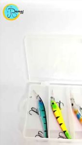 Umpan casting kodok dan ikan satu paket bonus kotak umpan