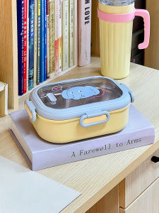 Cute 304 Stainless Steel Food Grade Lunch Box Insulated Bento Box for Office Workers And Elementary School Students