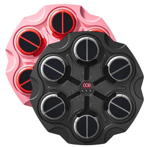 Vktech Kids Boxing Target with Electronic Music and Sound Effects Home Fitness Boxing Wall Equipment for Children Stress Relief
