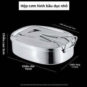 BAICHANG | Hộp Cơm Inox 304 Dùng Cho Học Sinh & Văn Phòng