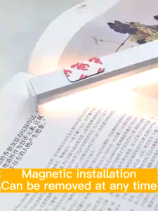 TIMSOT Rechargeable Motion Sensor LED Light Magnetic Cabinet Light Wireless Cabinet Light For Bedroom Night Light Study Lamp