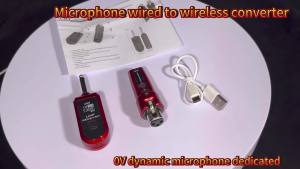 Hệ Thống Thu Phát Không Dây Chuyên Nghiệp Cho Guitar XLR Bộ Trộn Âm Thanh Mic PA Dành Cho Mic Không Dây BETA58 E945