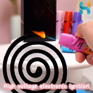 Blue flame windproof lightercute cartoon lighter cigarette lighterHigh-quality iron shell lighter