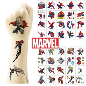 Hot Toys | Spidey and His Amazing Friends Temporary Tattoo Stickers Kids Waterproof Cartoon Party Favors Birthday Decor Reward Stickers