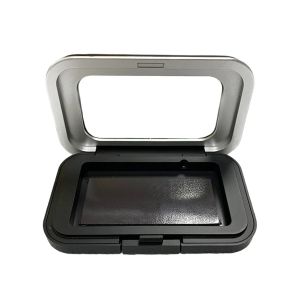 Black Rectangle Sewing Needle Storage Case Magnetic Embroidery Needles Holder Buttons Pins Workbox Box For iron Material