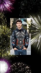 MONKEY KING Long Sleeve Hooded Motorcycle T-shirt Cycling Drifit Custom Jersey For Men Quick Dry Shirt Hoodie #Lb032