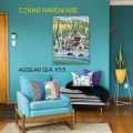 SINAR SANCORA I WEATHER 1 LITER EXTERIOR WALL PAINT HARMONIES GREEN / CAT DINDING LUAR RUMAH TIDAK KILAT HIJAU. 