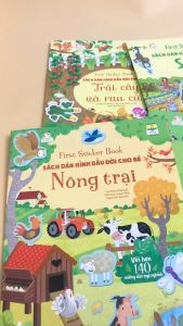 Sách Dán Hình Đầu Đời Cho Bé - Đại Dương - First Sticker Book - Đinh Tị