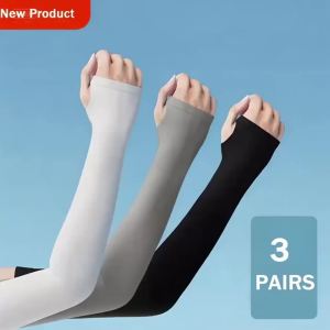 Khăn Tay Chống Nắng Đa Năng Chống Tia UV UPF 50+ Chất Liệu Lụa Đá Không Ngón Dành Cho Đi Xe Đạp Và Lái Xe Thể Thao Mùa Hè Bảo Vệ Khỏi Nắng Chất Liệu Thun Co Giãn Cho Nam Và Nữ