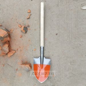 Small Thickened Manganese Steel Forged Shovel Full Steel Edge Iron Shovel Gardening Tools for Digging Tree Sand Soil Ditch Water Channel
