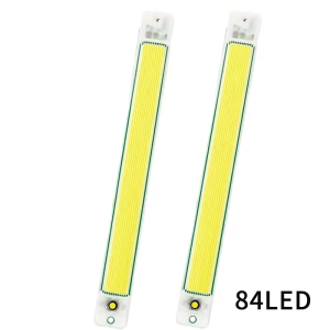 2PCS COB Reading Light Upgrade Car Interior Lighting 12V/24V Van Trunk Lamp Ceiling Roof Tube for Lorry Truck RV Camper