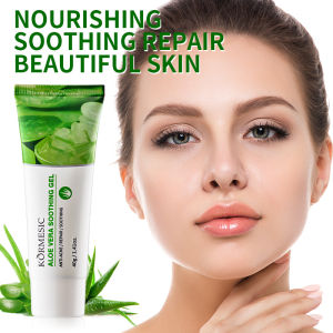 【Fast Delivery+Ready Stock】KORMESIC 99% Organic Aloe Vera Gel for Face Made within 12 Hours of Harvest - Natural Hydrating Pure Aloe Vera for Soothing Skincare - Moisturizing Aloe Gel for Skin Face & Sensitive Skin 40g