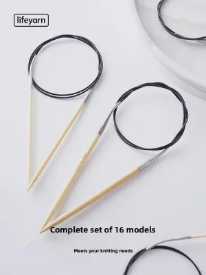 LIFEYARN | 80cm Circular Knitting Needle for Handmade Wool