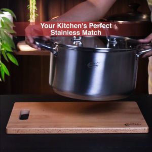 Chefs Gallery 5-Piece Stainless Steel Cookware Induction Ready CG-SS5PC-F-1