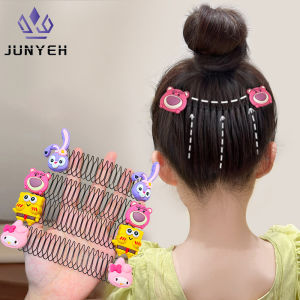 Junyeh Kẹp tóc càng cua Clip Cho trẻ em dễ thương Ngọt Ngào Sanrio kẹp tóc Bé Gái phong cách Hàn Quốc Dâu Gấu Vừa Cá Mập Clip Kẹp Tóc Thời Trang