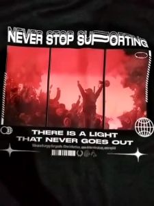 Sunopy Baju Kaos Distro Cowok Pria Keren Tshirt Bola Ultras Suporter Casual