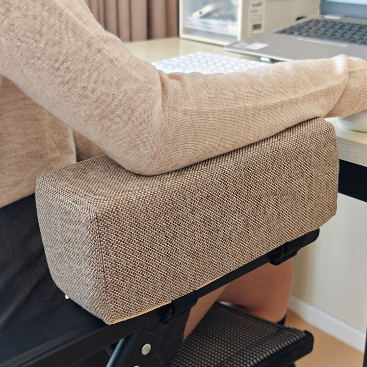 1PC Cotton Linen Foam Gối Khuỷu Tay Hỗ Trợ Tựa Tay Cho Ghế Văn Phòng Có ...