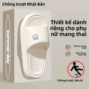 MONLEYTA | Dép Mang Thai Chống Trượt Chống Hôi Im Lặng EVA