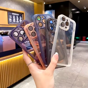 Soft TPU Lens Protector Case for Infinix Smart 9 8 7 8 pro Hot 50i 40 Pro 40i 30i 11 30 Play Spark Go 2024 2023 20C Note30 5g Casing with  Lens Protector