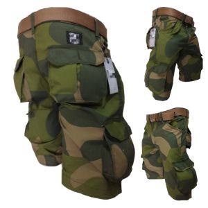 Celana Cargo Pendek Doreng Pria