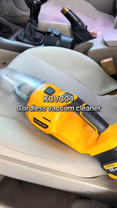 KEELAT 20V Cordless Hand Vacuum Cleaner Wet & Dry Use Wireless Handheld Household Vacuum Cleaner Portable Strong Suction
