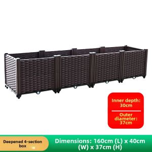 Vegetable Growing Large Reinforced Plastic Box