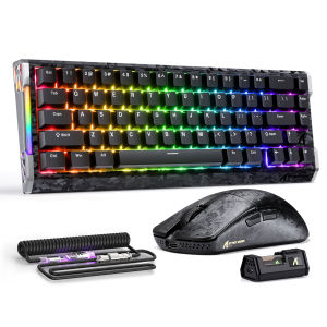 ATTACK SHARK | Bàn Phím Chơi Game Có Dây ATTACK SHARK R68HE Với Công Nghệ R11Ultra C01 Ultra Low RT 8KHz Hỗ Trợ Công Tắc Từ Tính RT Snap Tap DKS MT TGL Dành Cho Máy Tính Để Bàn & Máy Tính Bảng