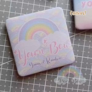 Badge Pin / Ref Magnet (Square) - Souvenir & Gift Ideas - Display - Printing Services