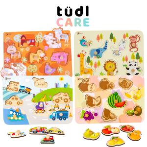 Classic World Assorted Puzzles for Toddlers and Children