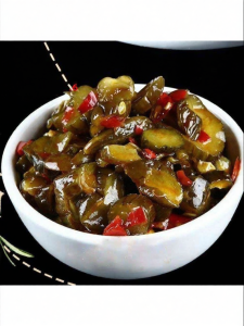 Crispy Sauce Cucumber Pickles Appetizer Spicy Delicious