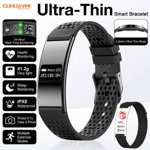 GUHUAVMI | Đồng Hồ Thông Minh Thời Trang Nữ Đo Nhịp Tim Đo Oxy Máu Theo Dõi Giấc Ngủ Chống Nước IPX8 100+ Chế Độ Thể Thao Chức Năng Gọi Điện.