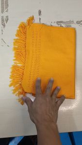 ผ้ารัดอก พระ ผ้าฝ้ายทอ ดึงชาย ฝ้ายทอ ผ้า รัดอก ( รัดอกพระ เณร เสื้อ ผ้าพระ ) โชคดีโปรดักส์ สังฆภัณฑ์